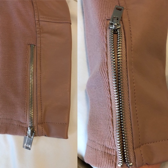 NWT Nordstrom Moto Jacket Pink Small - Picture 6 of 6